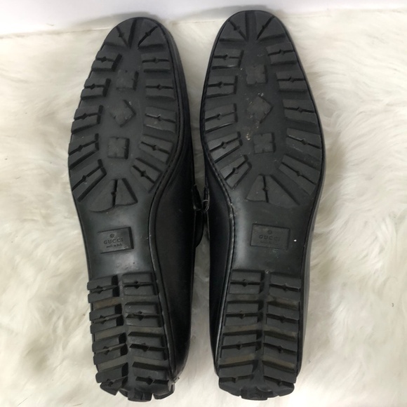Gucci Authentic Men\'s Black Dress Shoes Size 11.5 (FS56D) main image 10